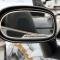 American Car Craft 2005-2013 C6 Corvette - Side View Mirror Trim SUPERCHARGED Style [Standard], Brushed Stainless 042121