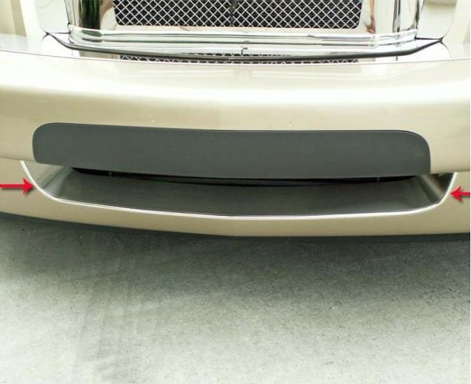American Car Craft 2006-2010 HHR - Front Lower Bumper Grille Insert, Brushed Stainless Steel 422007