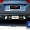American Car Craft 2005-2013 C6 Corvette - Polished Exhaust Filler Panel with C6 Emblem, Stock, Stainless Steel 042108