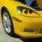 American Car Craft 2006-2013 Z06/ZR1/GS/C6 Corvette - Billet Style Driving Light Covers 2Pc, Polished Stainless 042062