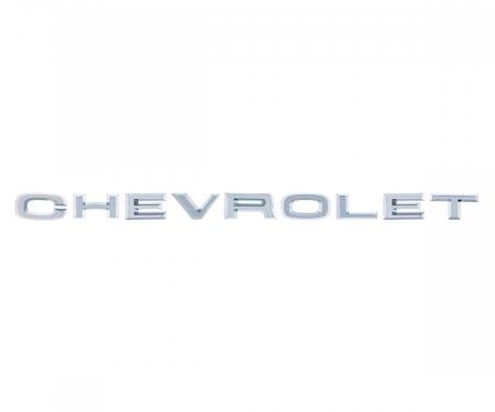 United Pacific Chrome "CHEVROLET" Hood Letter Emblem Set For 1967-68 Chevy & GMC Truck 110057