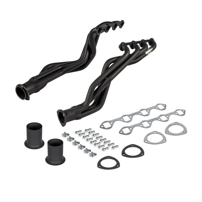 United Pacific Black Painted 289/302/351W Long Tube Headers For 1966-77 Bronco 110588