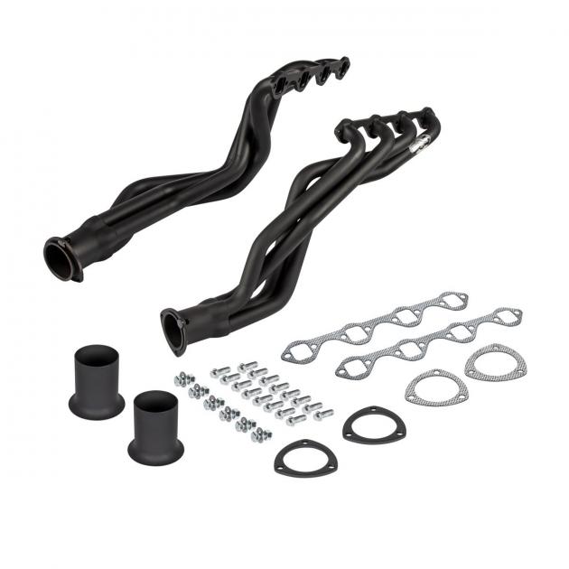 United Pacific Black Painted 289/302/351W Long Tube Headers For 1966-77 ...
