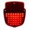 United Pacific 38 LED Sequential Tail Light w/Chrome Housing For 1953-56 Ford Truck - L/H 110761