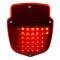 United Pacific 38 LED Sequential Tail Light w/Chrome Housing For 1953-56 Ford Truck - L/H 110761