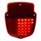 United Pacific 38 LED Sequential Tail Light w/Chrome Housing For 1953-56 Ford Truck - L/H 110761