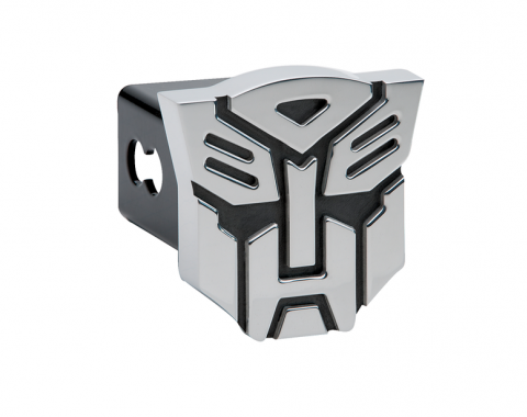 DefenderWorx Transformers Autobot Hitch Cover Black And Chrome 900358