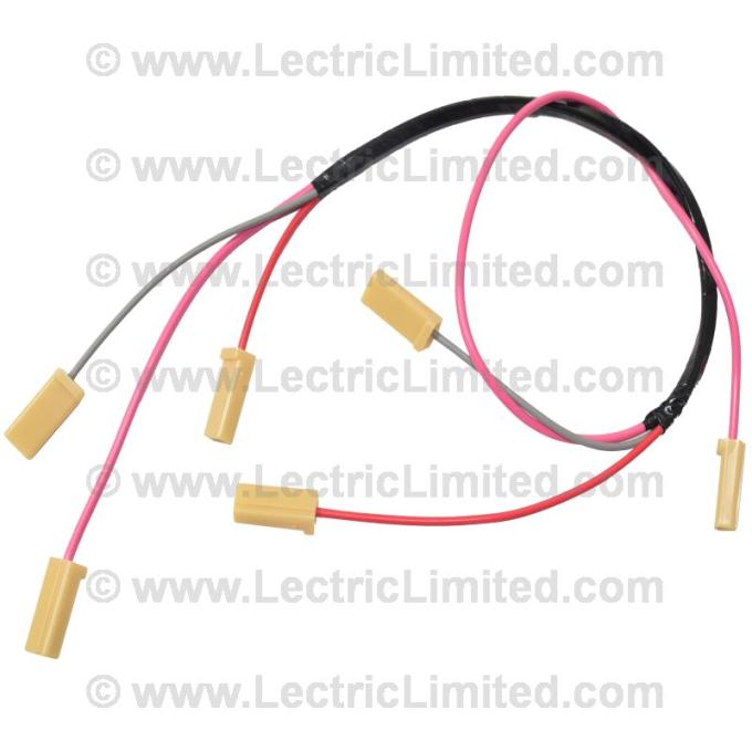 Lectric Limited 1956 Chevrolet Dash Fuse Panel Power Feed Harness 90423