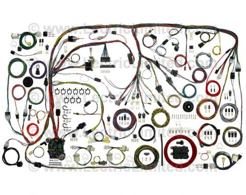 Lectric Limited 1980-1986 Ford Bronco Classic Update Series Wiring Harness System 510724