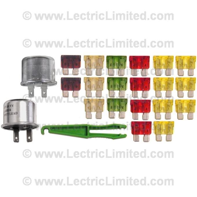 Lectric Limited 1981 Chevrolet Corvette Fuse/Flasher Set VFK8100