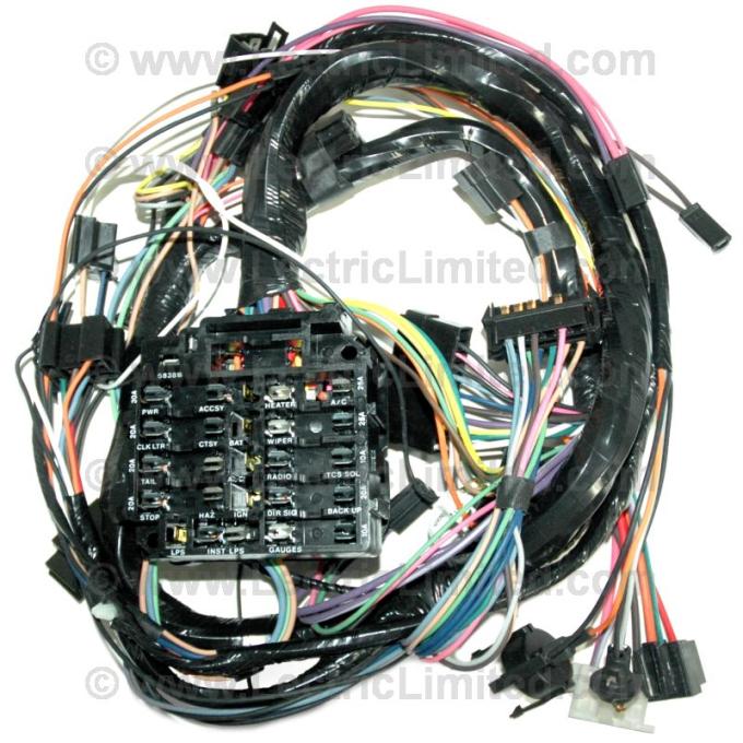 Lectric Limited 1972 Chevrolet Dash Harness 16420