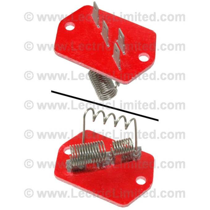 Lectric Limited 1972 Buick / Pontiac Blower Motor Resistor 00487089