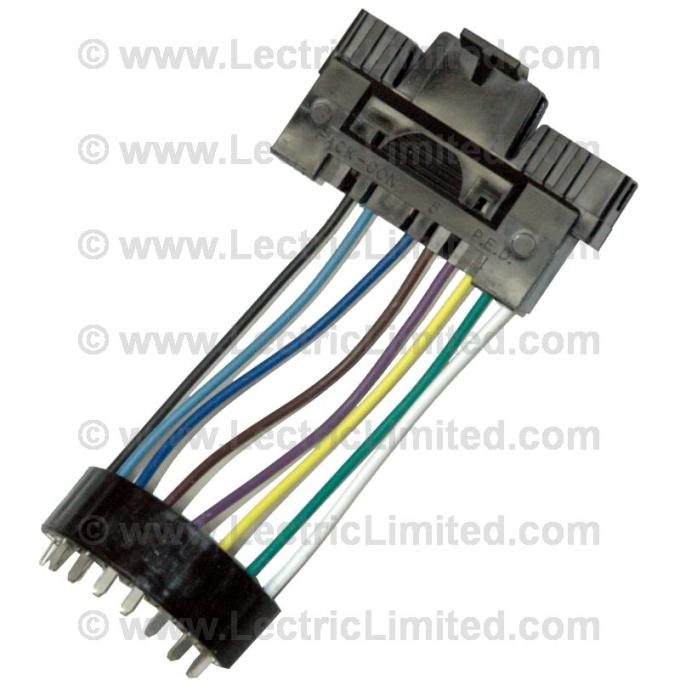 Lectric Limited 1967-1972 Chevrolet Steering Column Turn Signal Switch Adapter Harness 38126