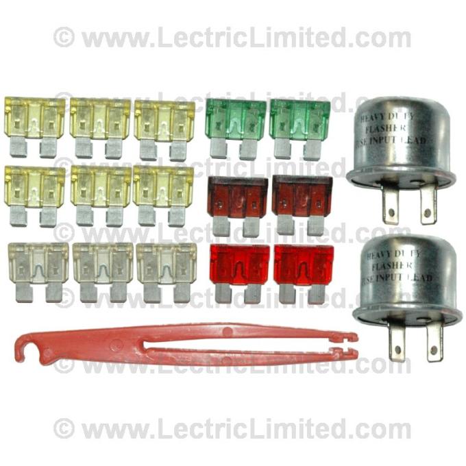 Lectric Limited 1979 Chevrolet Corvette Fuse/Flasher Set VFK7900