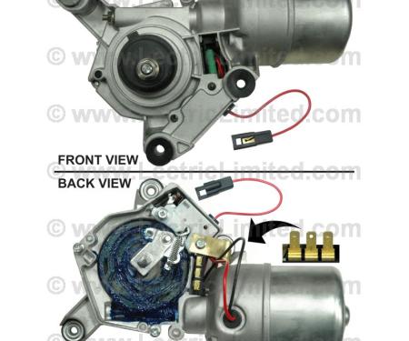 Lectric Limited 1969-1972 Chevrolet Corvette Windshield Wiper Motor DR98243