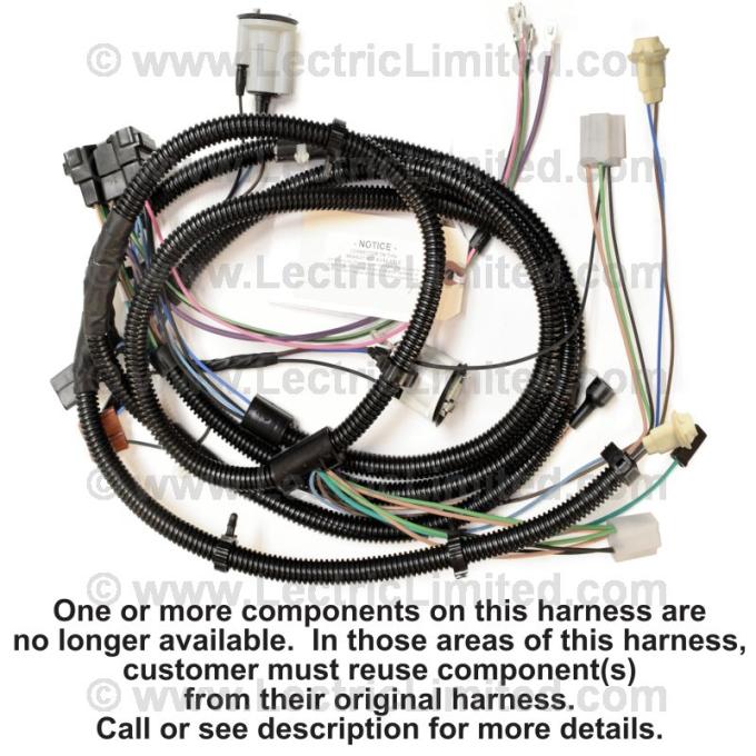 Lectric Limited 1974 Chevrolet Nova Front Light Harness 16590