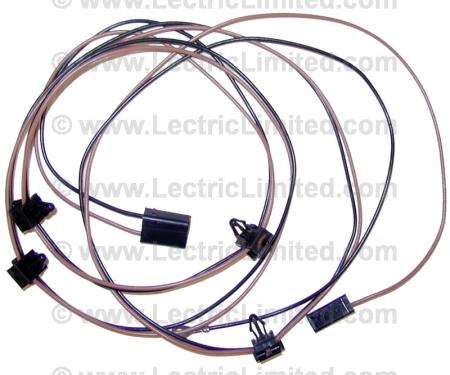 Lectric Limited 1968-1976 Chevrolet Corvette Restomod Series Hood Scoop Air Door Harness VAD7375