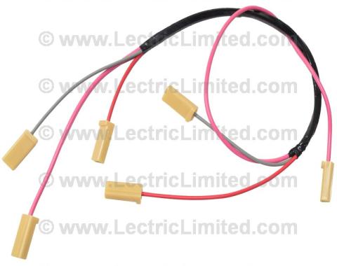 Lectric Limited 1956 Chevrolet Dash Fuse Panel Power Feed Harness 90423