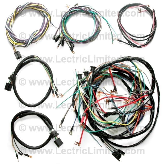 Lectric Limited 1954-1955 Chevrolet Custom Design Series Wiring Harness Set 30910