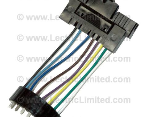 Lectric Limited 1967-1972 Chevrolet Steering Column Turn Signal Switch Adapter Harness 38126