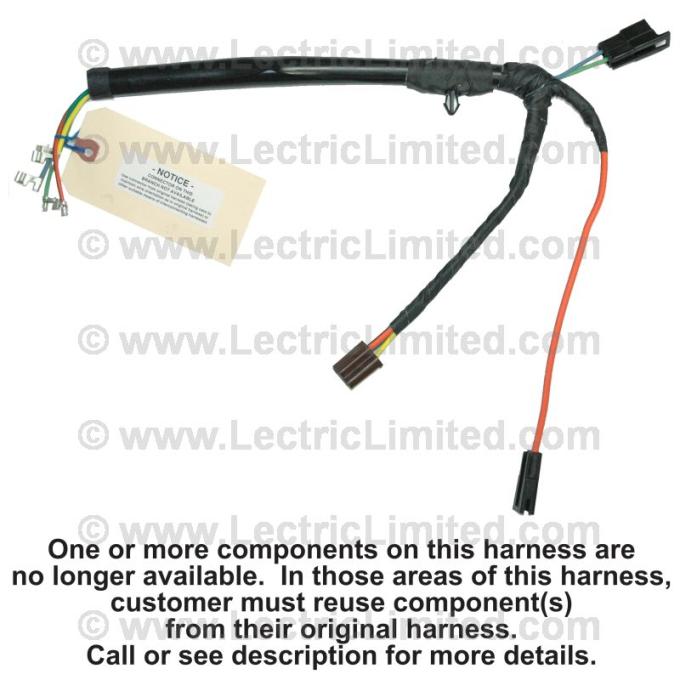 Lectric Limited 1966-1972 Buick / Cadillac / Chevrolet / Oldsmobile / Pontiac Power Seat Harness 07020