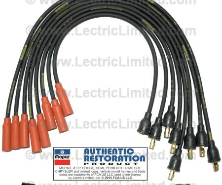 Lectric Limited 1970 Chrysler / Dodge / Plymouth Spark Plug Wire Set 6218-701