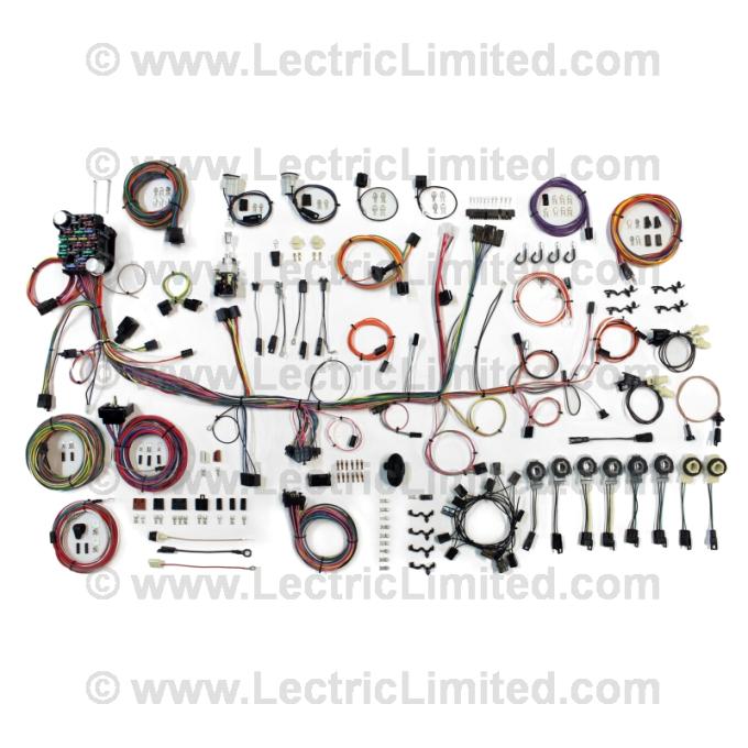 Lectric Limited 1979-1980 Pontiac Firebird Classic Update Series Wiring Harness System 510689