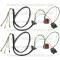 Lectric Limited 1958-1962 Chevrolet Corvette Headlight Bucket Extension Harness Set VHX5862