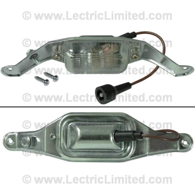 Lectric Limited 1972-1973 Chevrolet Corvette License Plate Light Assembly 00911908