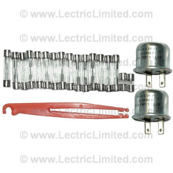 Lectric Limited 1970 Chevrolet Corvette Fuse/Flasher Set VFK7000