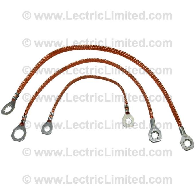 Lectric Limited 1981-1982 Chevrolet Corvette Ground Strap Set VGS8182W