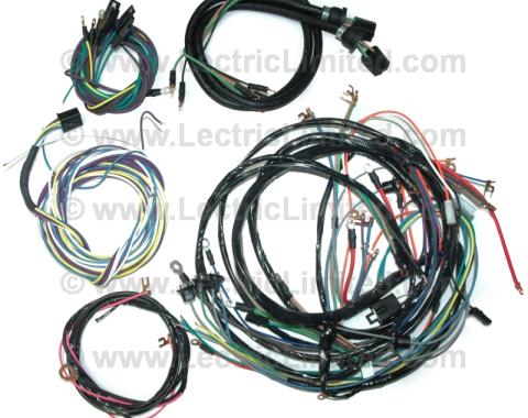 Lectric Limited 1950-1953 Chevrolet Custom Design Series Wiring Harness Set 05053
