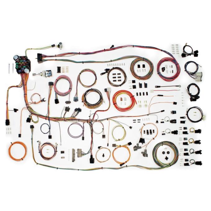Lectric Limited 1969 Pontiac Firebird Classic Update Series Wiring Harness System 510622