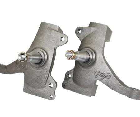 Classic Performance 1971-87 C-20 2.5" 5 or 6 Lug Modular Drop Spindles, Pair CP30106-HD3