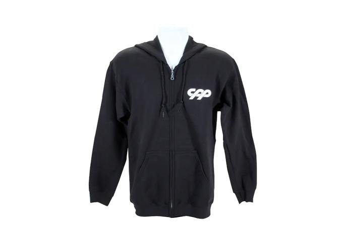 Classic Performance CPP Zip-Up Hoodie, Black, X-Large CPZHSW-XL