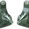 Classic Performance Front Disc Brake Kit with 2" Drop Spindles for 64- 72 GM A Body, 10.75" Rotors, Single Piston 6474SWBK-D0