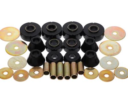 Classic Performance Black Poly Body Mount Bushing Kit for a 1973-1980 Chevy C10 2 Wheel Drive CP-4109G