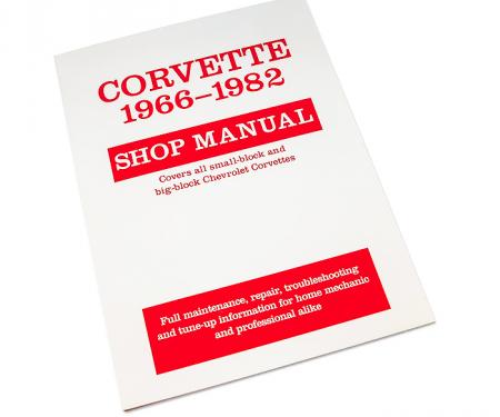 Corvette Shop Manual, 1966-1982