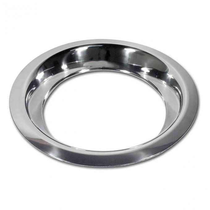 Corvette Trim Ring, Stainless Steel, 8" Rim, 1968-1982