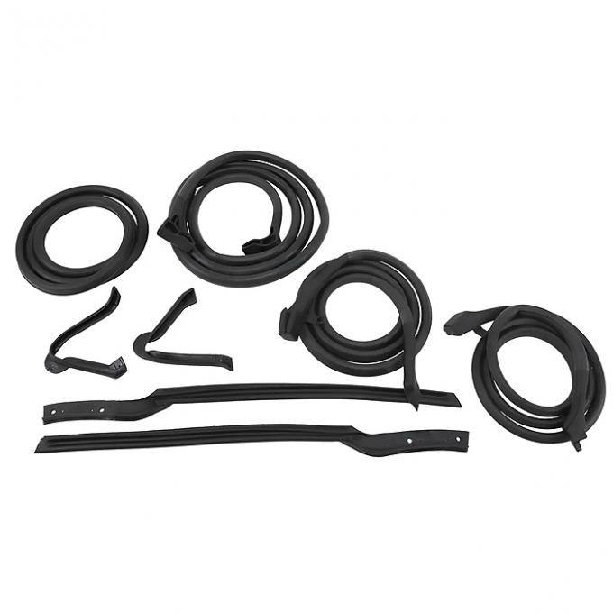 Corvette Weatherstrip Kit, Body Convertible 8 Piece, USA, 1963-1967