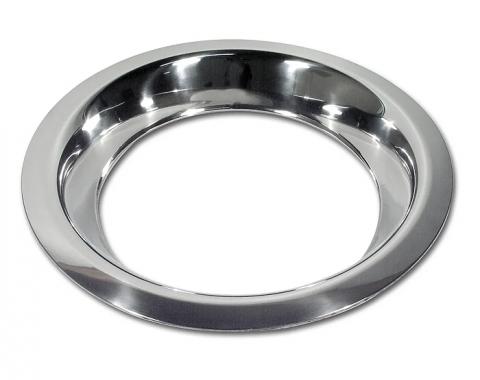 Corvette Trim Ring, Stainless Steel, 8" Rim, 1968-1982