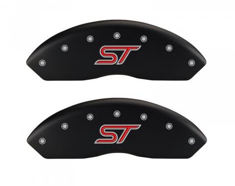 Matte Black Caliper Covers for Ford Focus