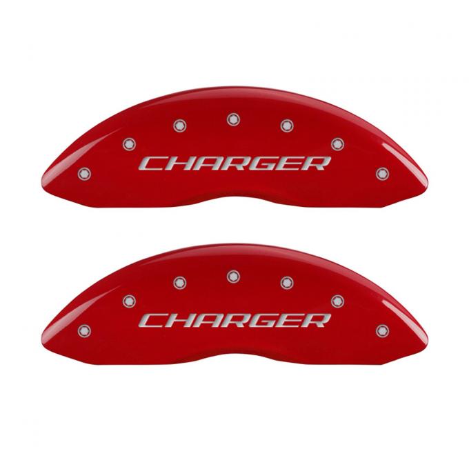 Red Caliper Covers for Dodge Challenger, Charger 12162SCHRRD