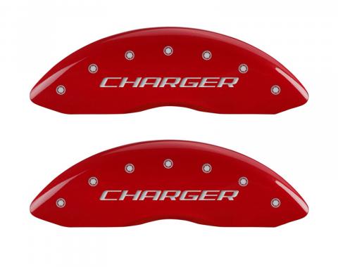 Red Caliper Covers for Dodge Challenger, Charger 12162SCHRRD