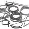 AMD Complete Weatherstrip Seal Kit (14pcs), 67-70 F-Series Pickup w/ Weatherstrip Trim Groove X599-4567-1S