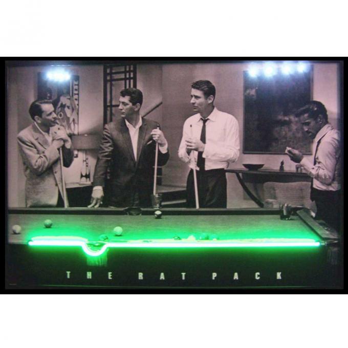 Neonetics Neon/led Pictures, Rat Pack Neon/led Picture