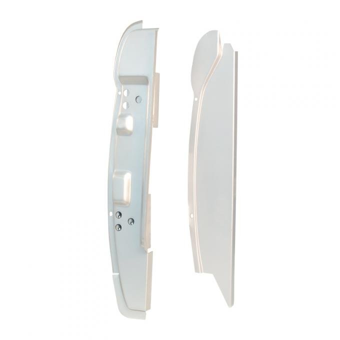 Dennis Carpenter Door Hinge Pillar Assembly - Left - 1966-67 Ford Bronco    C6TZ-9602501-A