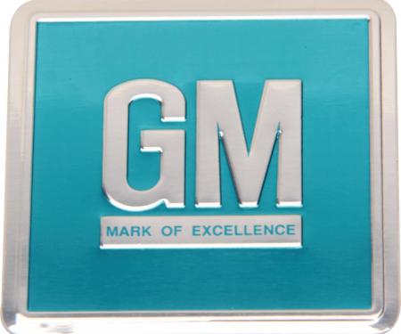 El Camino Door Decal, GM Mark Of Excellence, 1967