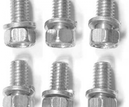 Corvette Engine Mount Bolt Set, 6 Piece, 1963-1982