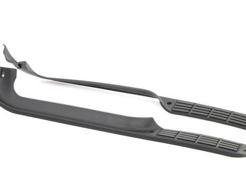 AMD Door Sill Plates, Black Plastic, LH & RH Pair, 78-87 Chevy GMC C/K Squarebody Truck 445-4078-P